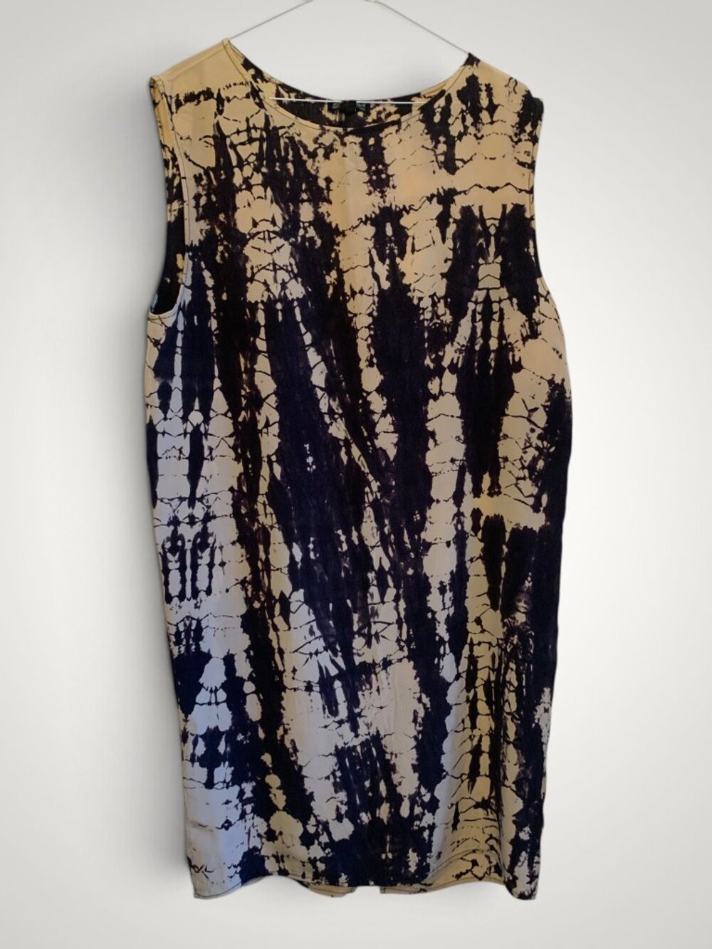 American Apparel silk tie dye shift dress, Size XS/S
